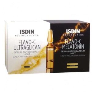 ISDIN ISDINCEUTICS Flavo-C Ultraglican + Flavo-C Melatonin, 10+10 Amp
