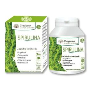 COMPLEMAX SPIRULINA 500 MG 120 GELULES