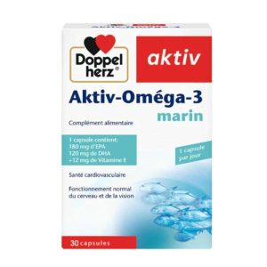 Doppel Herz Aktiv Omega-3 Marin 30 Capsules