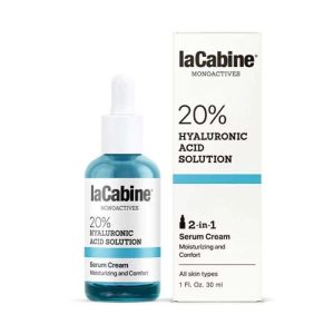 LA CABINE 20 HYALURONIC ACID SOLUTION 2EN1 SERUM CREME 30 ML