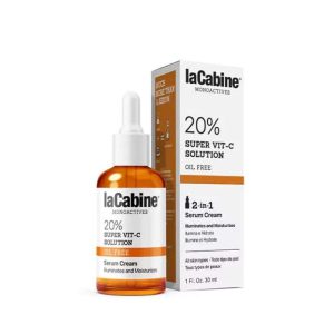LA CABINE 20 SUPER VIT C SOLUTION 2 EN 1 SERUM CREME 30 ML