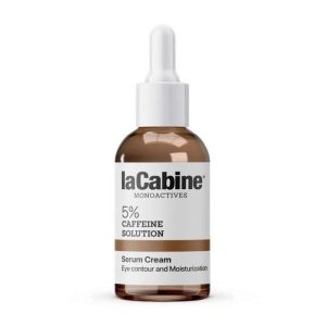 LA CABINE 5 CAFFEINE SOLUTION CREME SERUM 2 EN 1 CONTOUR YEUX 30 ML