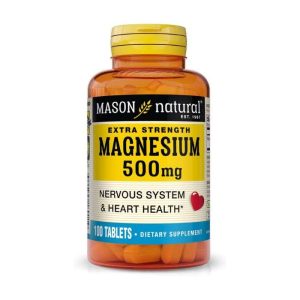 MASON NATURAL EXTRA STRENGTH MAGNESIUM 500 MG 100 TABLETS