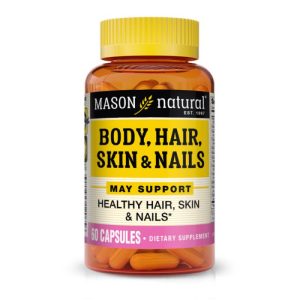 MASON NATURAL BODY HAIR SKIN AND NAILS 60 CAPSULES