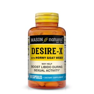 MASON NATURAL DESIRE X HORNY GOAT WEED 60 CAPSULES