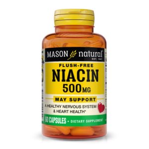 MASON NATURAL FLUSH FREE NIACIN 500 MG 60 CAPSULES