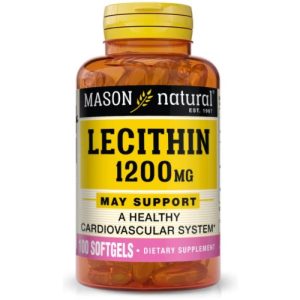 MASON NATURAL LECITHIN 1200 MG 100 GELULES