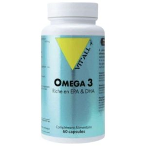 Vitall+ Omega 3 Riche en EPA & DHA – 60 Gélules