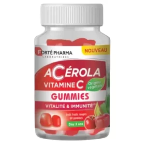 Forté Pharma Acérola Vitamine C Vitalité Immunité – 60 Gummies