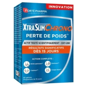 Forté Pharma XtraSlim Chrono Perte de Poids Action Complète – 60 Gélules