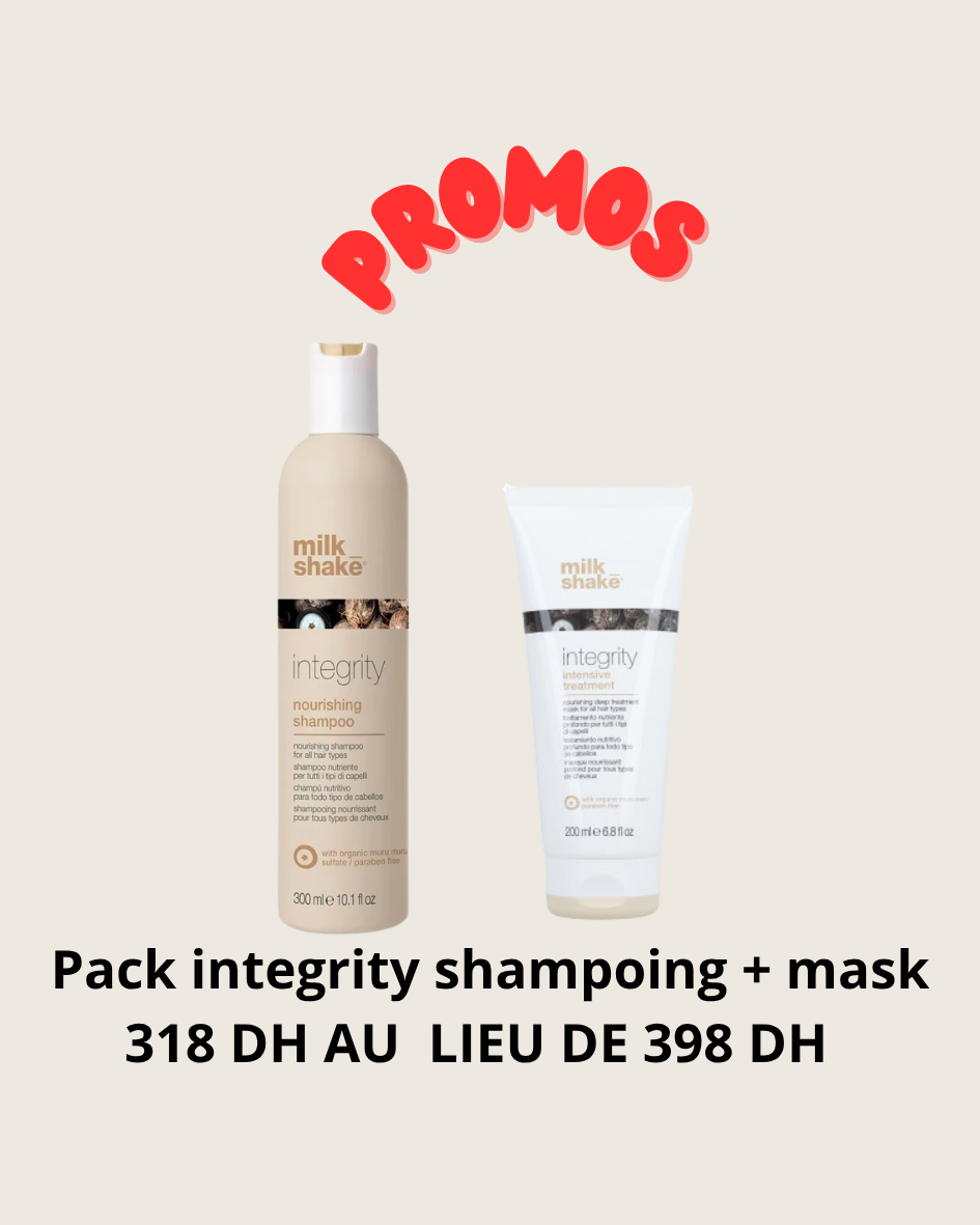 PACK INTEGRITY:  Shampoing+ Mask intensive treatement