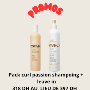 PACK CURL PASSION Shampoing+ Leave in