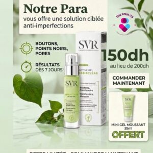 SVR – Sebiaclear Active Gel Correcteur Intensif Boutons Points Noirs Anti-marques – 40ml