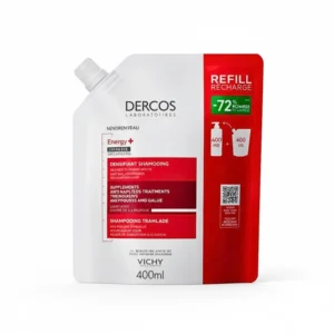 Vichy Dercos Shampoing Energisant+ Refill Recharge 400ml